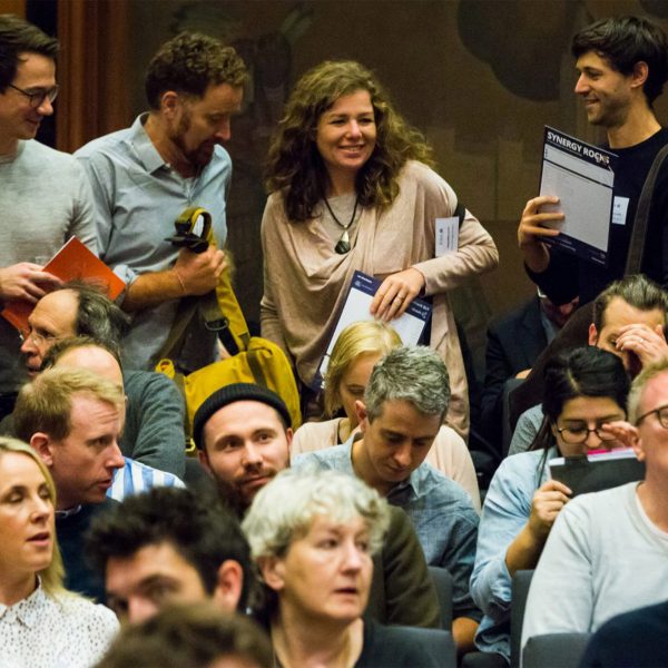 Photo of people talking