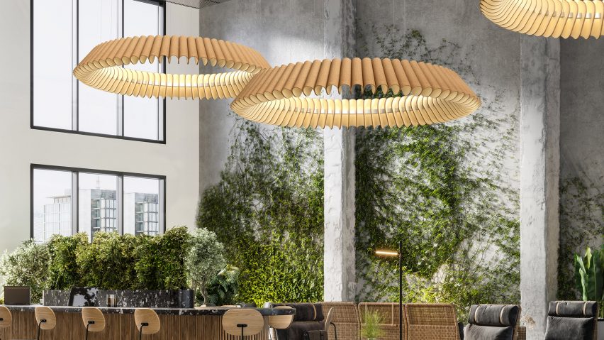Abstract Nature lighting by Yellow Goat Design