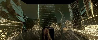 immersion room at Green Square's Sales Gallery by Binyan Studios