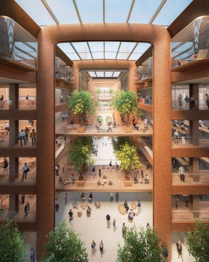 Foster+Partners-designed office interior
