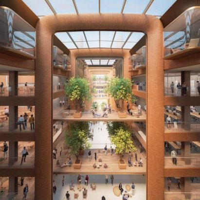 Apple HQ at Battersea Power Station