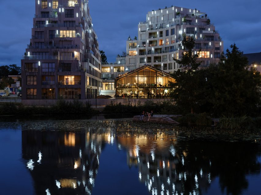 Exterior of Ascension Paysagère by MVRDV