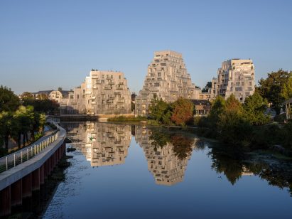 View of Ascension Paysagère from over the river