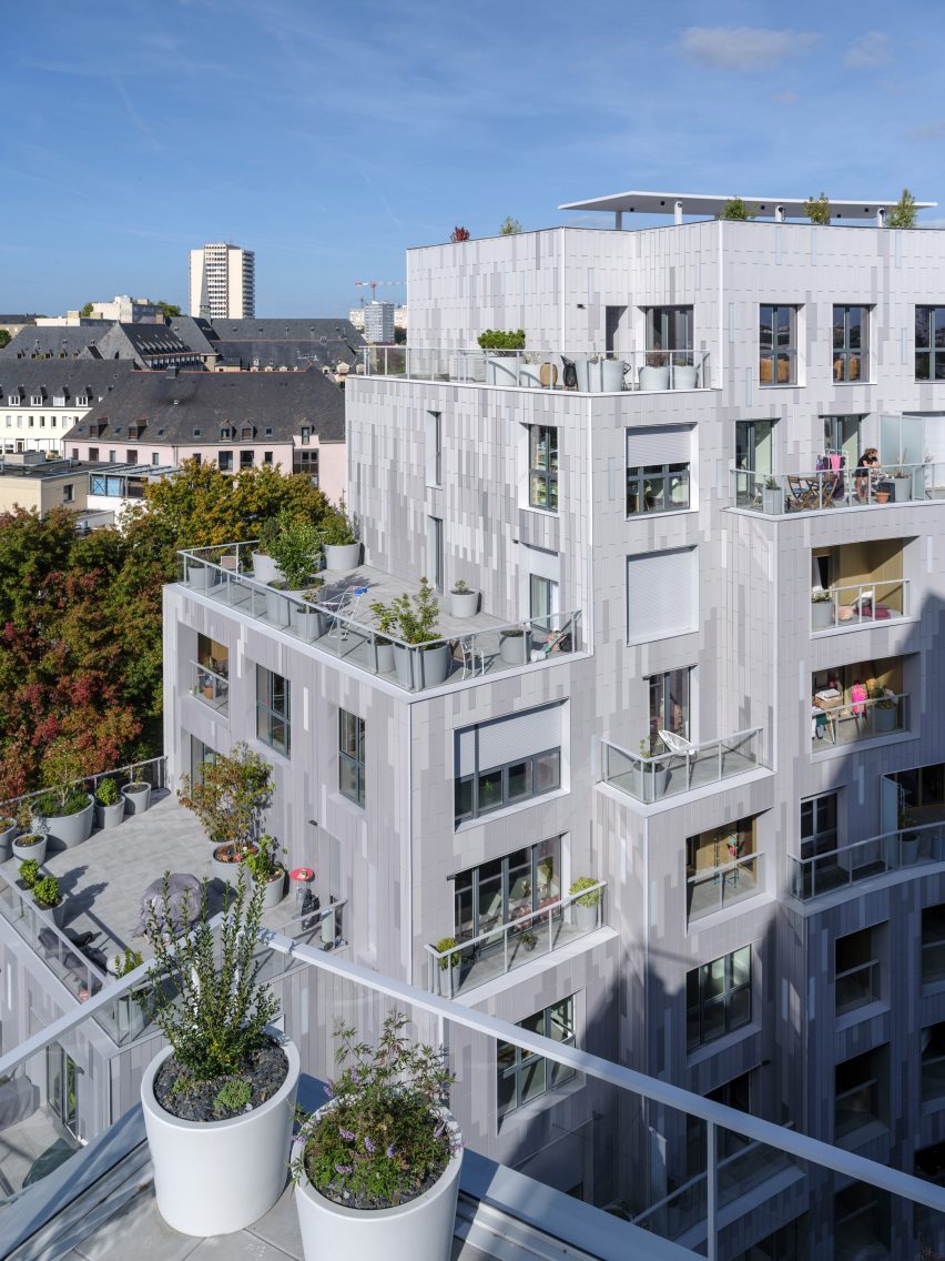 Exterior of Ascension Paysagère by MVRDV