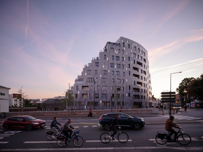 Exterior of Ascension Paysagère by MVRDV