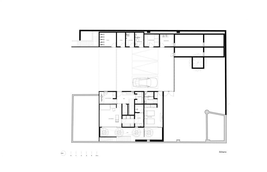 Basement floor plan