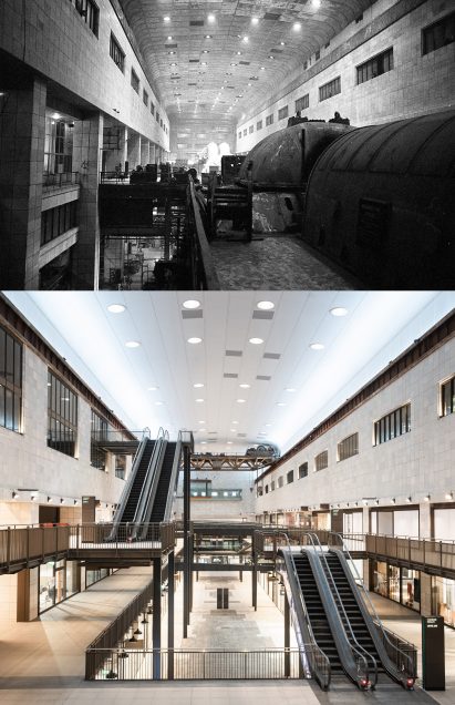 1930s Turbine Hall A in Battersea Power Station
