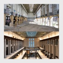 Battersea Power Station before and after images