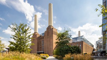 Battersea Power Station completes in London