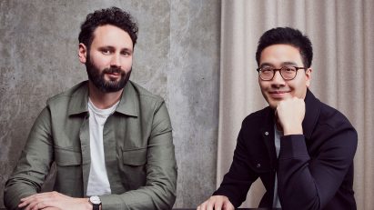 Dezeen co-CEOs Benedict Hobson and Wai Shin Li