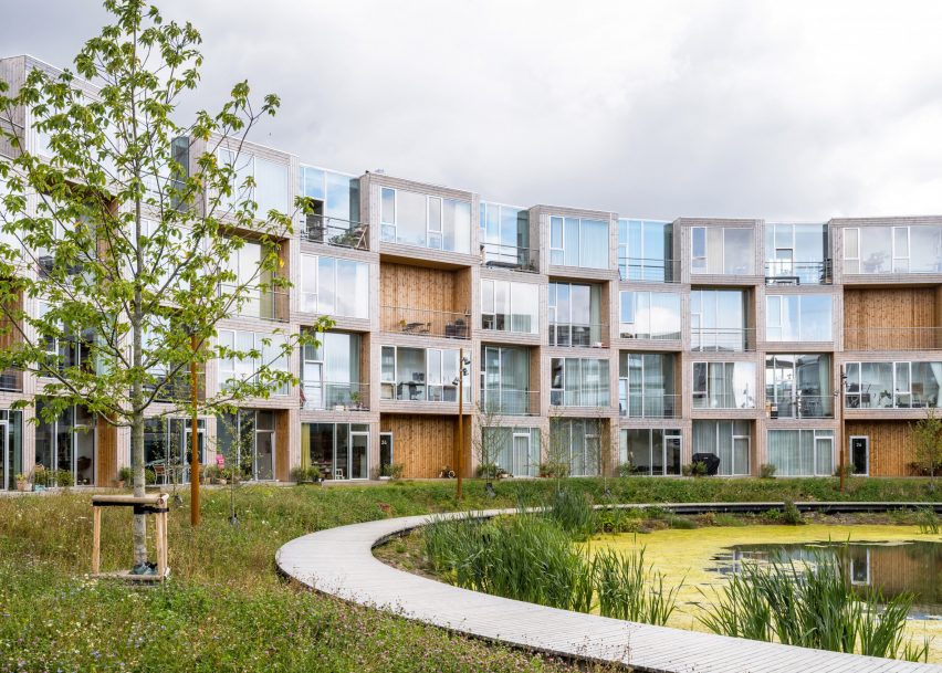Sneglehusene housing in Aarhus by BIG
