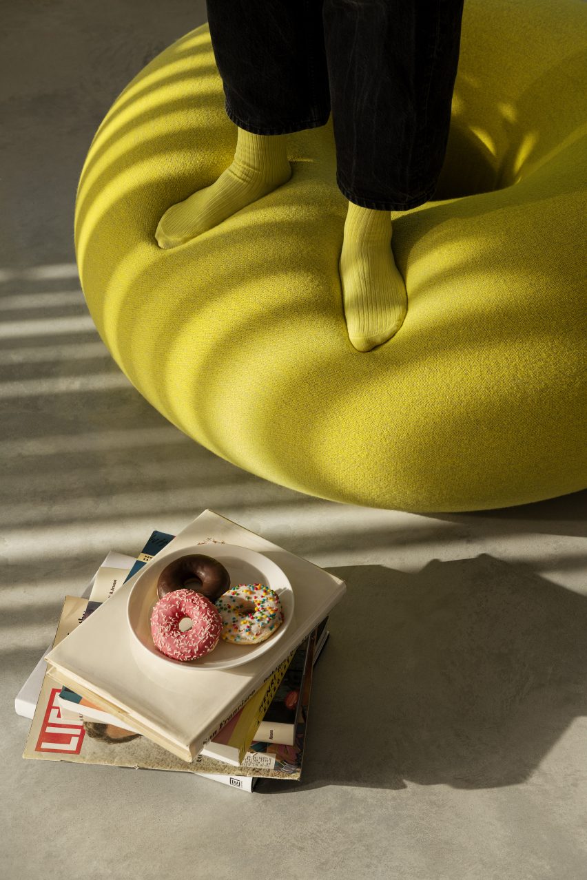 Boa Pouf by Sabine Marcelis for Hem