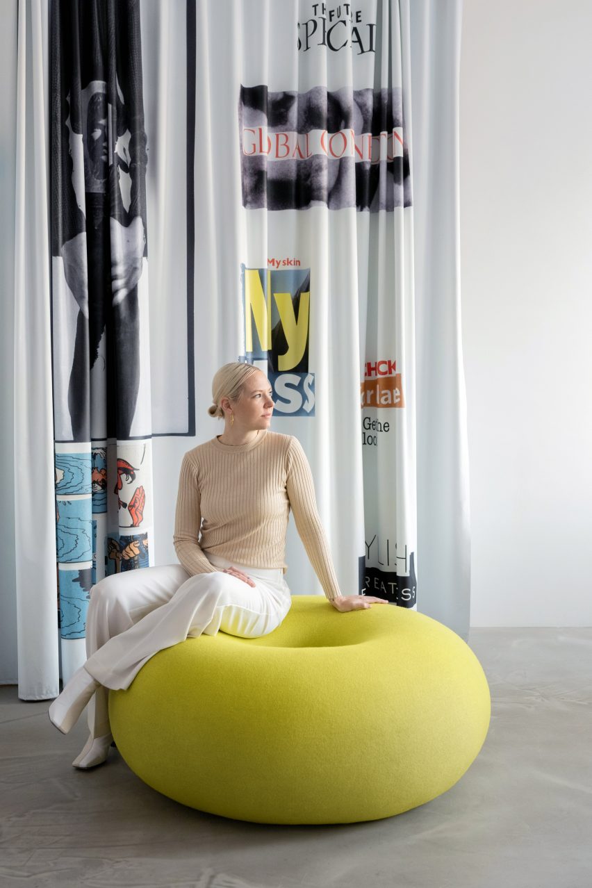 Boa Pouf by Sabine Marcelis for Hem