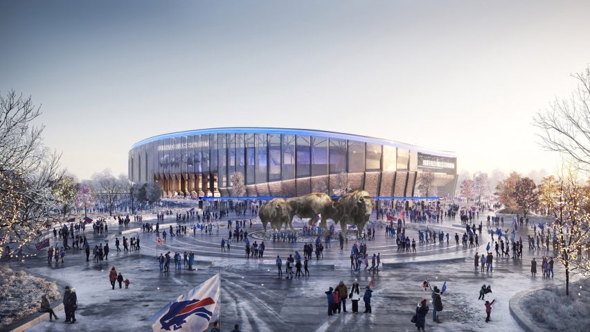 Buffalo Bills stadium by Populous
