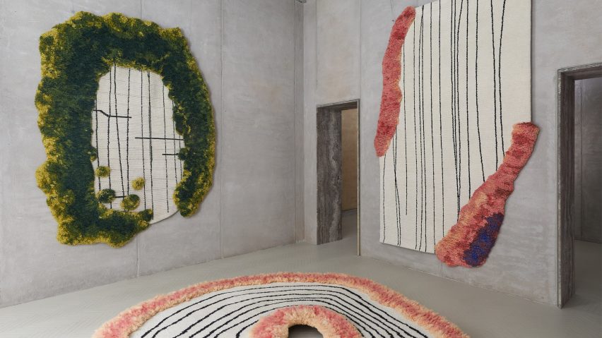 Image of textiles in a room