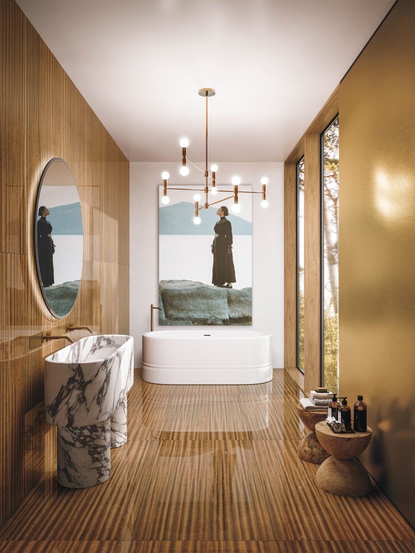 Canal Grande glossy tiles