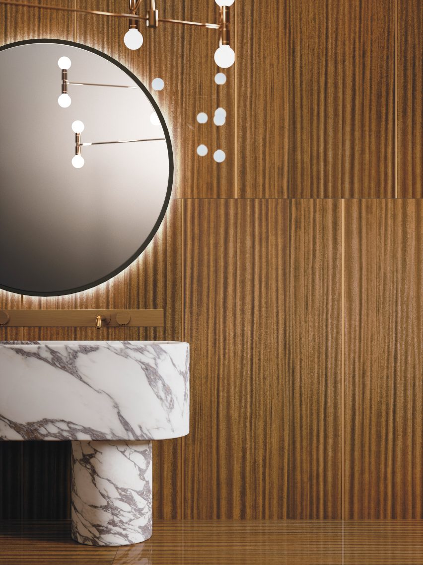Canal Grande tiles used in bathroom