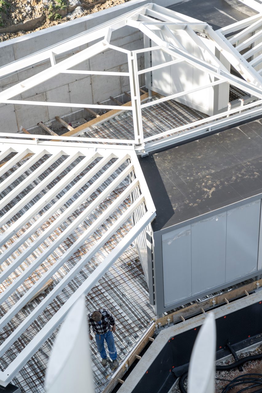 Exterior of Modular Research Centre by Chybik + Kristof