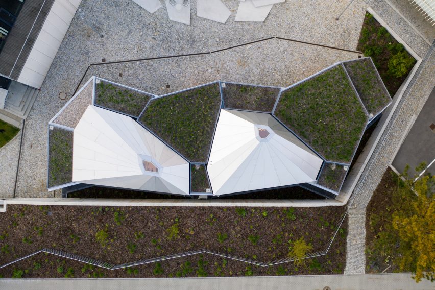 Exterior of Modular Research Centre by Chybik + Kristof