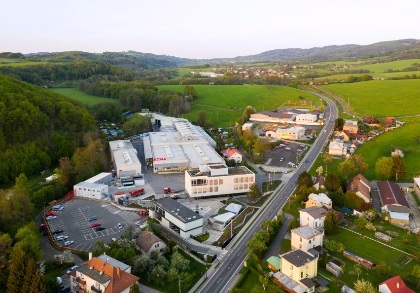 Exterior of Modular Research Centre by Chybik + Kristof