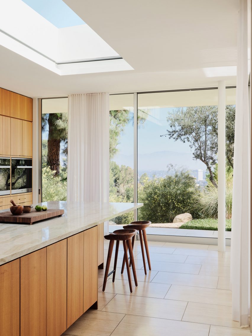 Kitchen in Clear Oak Residence by Woods + Dangaran