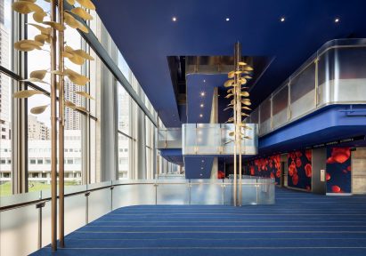 David Geffen Hall lobby