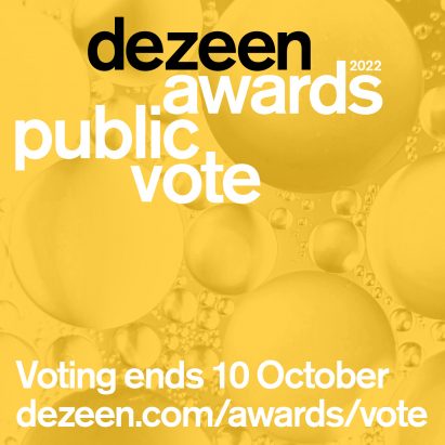 Dezeen Awards 2022 public vote ends 10 October