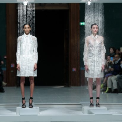 Dissolvable dresses by Hussein Chalayan