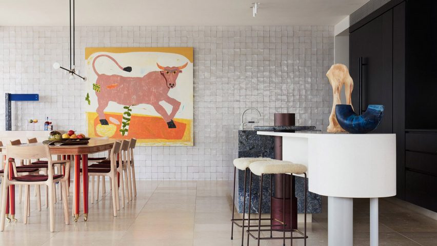 Dream Weaver penthouse, Australia, by YSG with zellige tiles