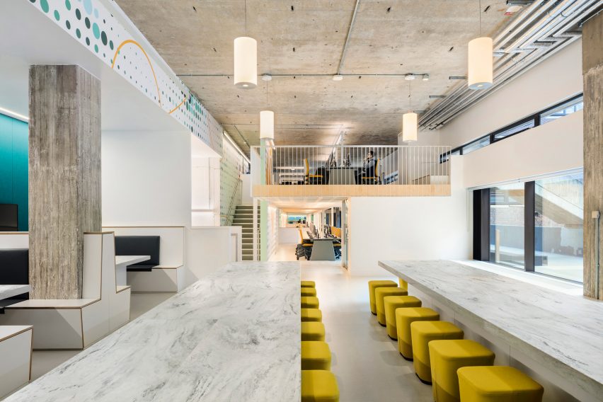 Corian Solid Surface material in Carrara Lino