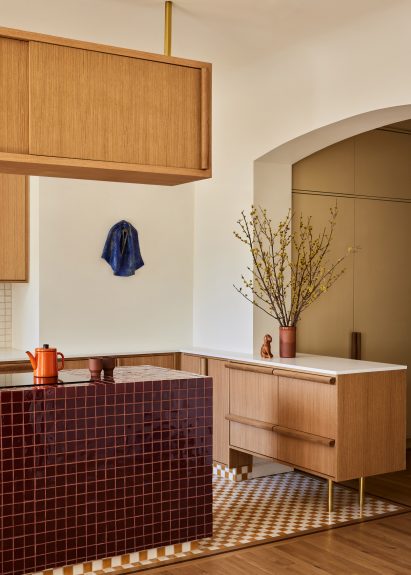 East Village Apartment kitchen, USA, by GRT Architects