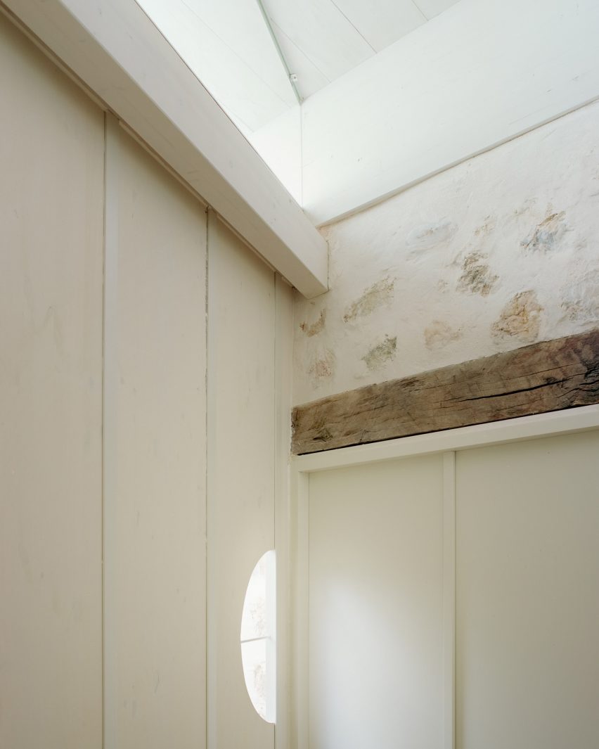 Stone ruins turned into Spanish holiday home by Atienza Maure Arquitectos