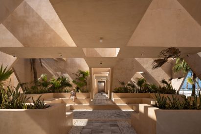 Walkways in Progreso Musuem