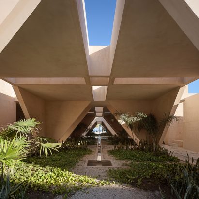 Arched forms for Progreso Museum