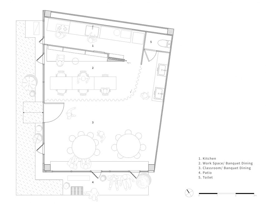 F.Forest Office community centre in Taiwan by Atelier Boter