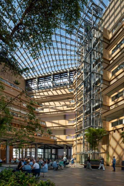 Interior of Core of Ferring Pharmaceuticals building