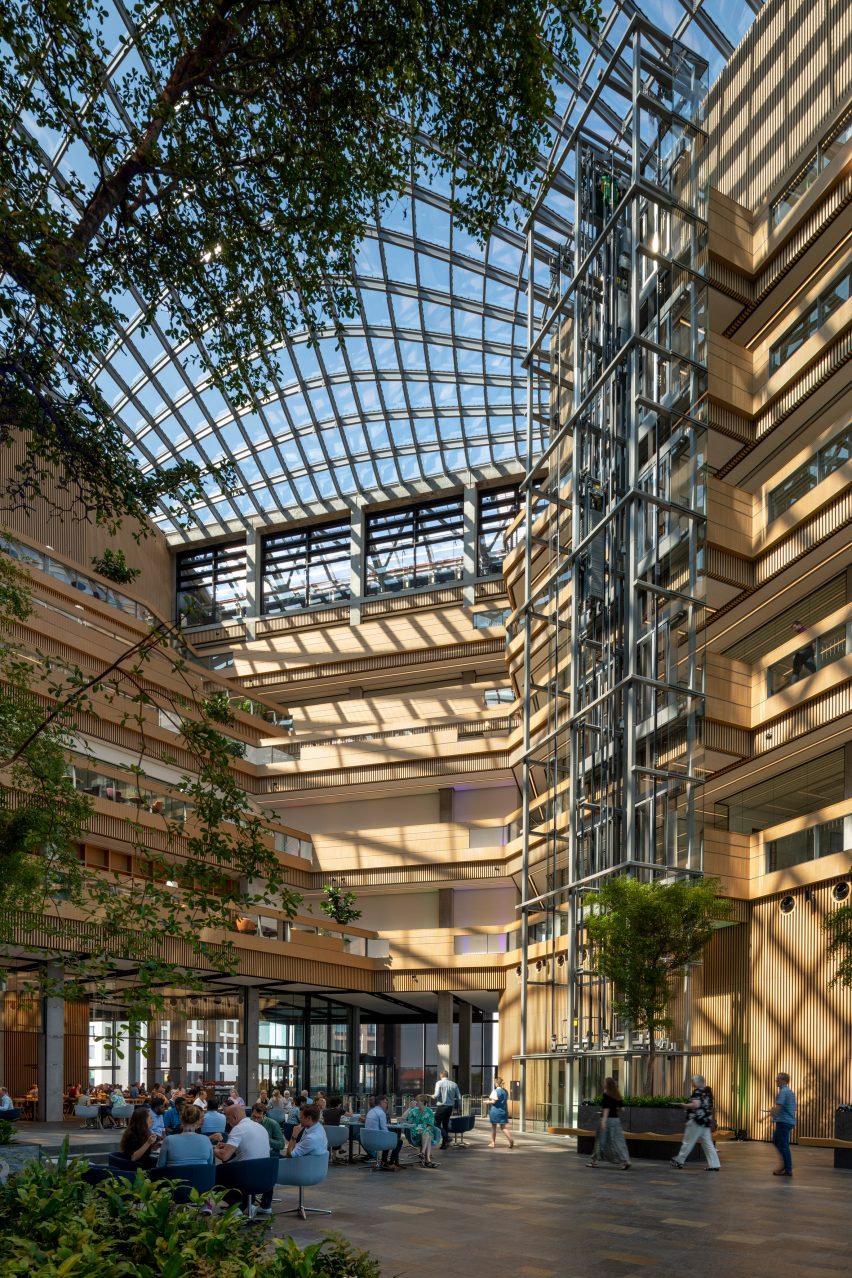 Core of Ferring Pharmaceuticals building