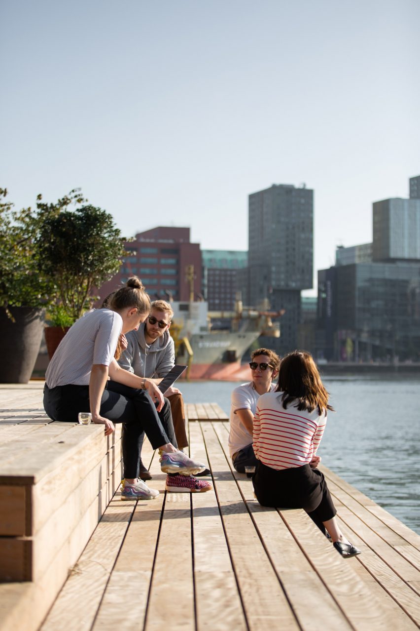 Floating Office Rotterdam by Powerhouse Company
