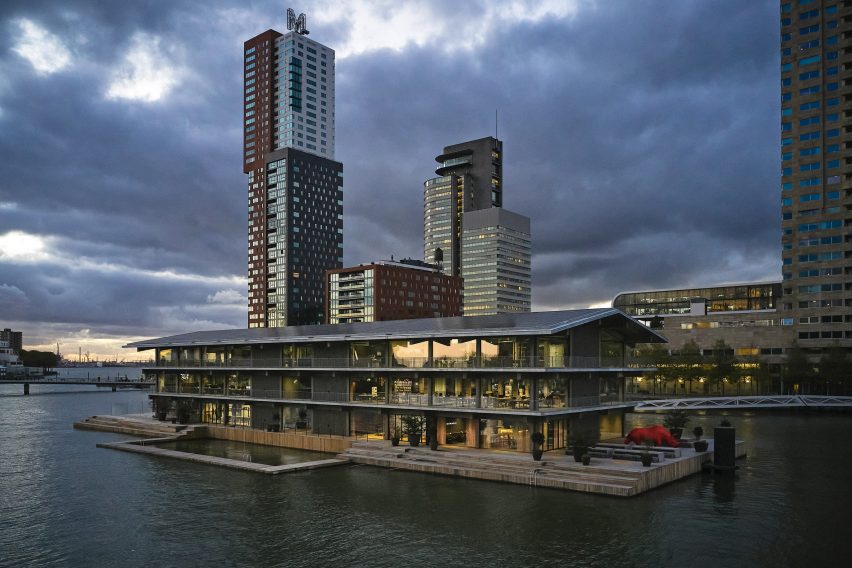 Floating Office Rotterdam by Powerhouse Company