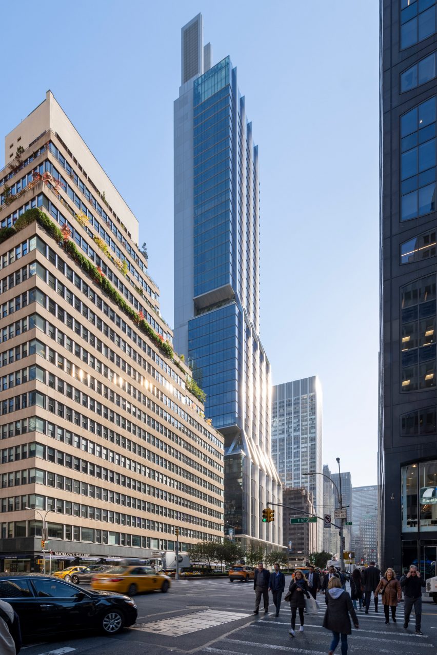 Exterior of 425 Park Avenue by Foster + Partners