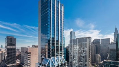 Top levels of 425 Park Avenue by Foster + Partners