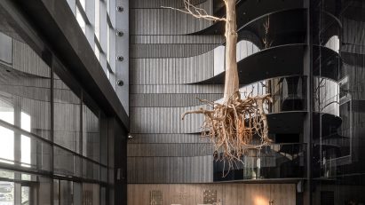 Interior of Grand Emily Hotel Lobby