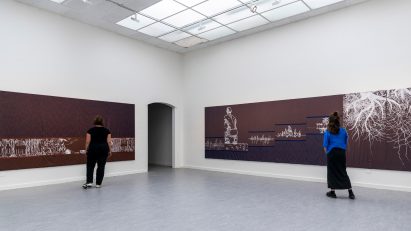 Grounds for Return by Mae-ling Lokko at Z33 exhibition