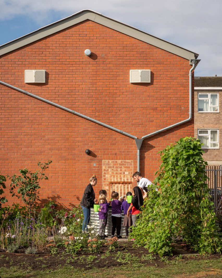 Exterior of The Hackney School of Food by Surman Weston