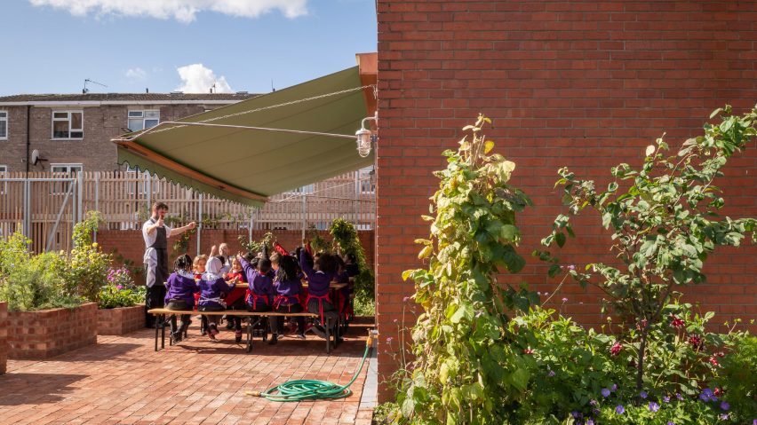 Exterior of The Hackney School of Food by Surman Weston
