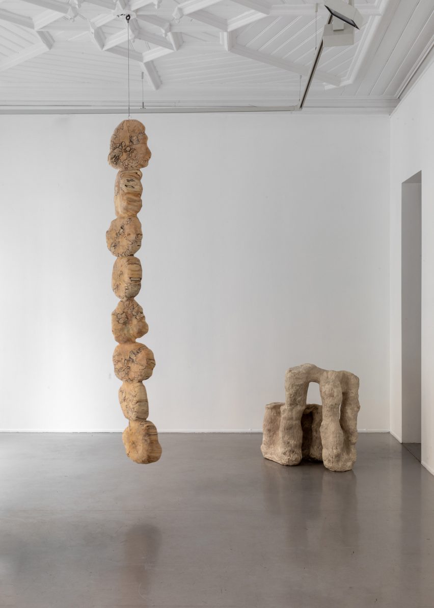 Anna Maria Øfstedal Eng and Marthine Spinnangr in Håndverk at Galleri Format Oslo