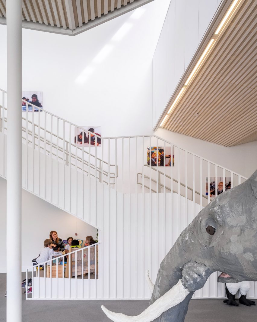 Hayhurst & Co designs London school with a "landscape sensibility"