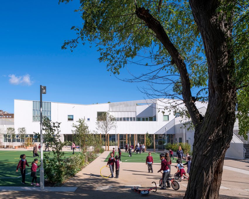 Hayhurst & Co designs London school with a "landscape sensibility"