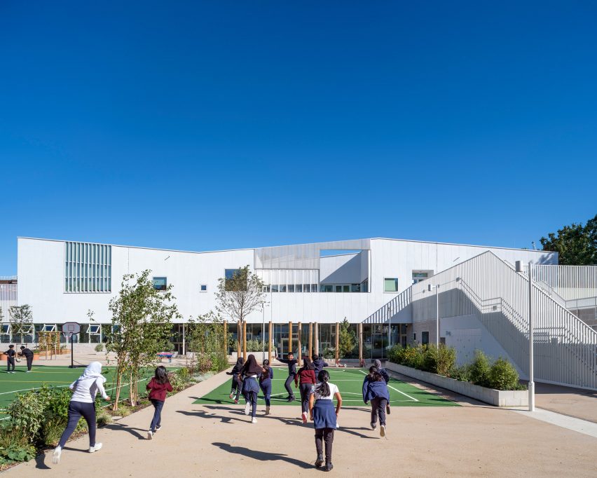 Hayhurst & Co designs London school with a "landscape sensibility"
