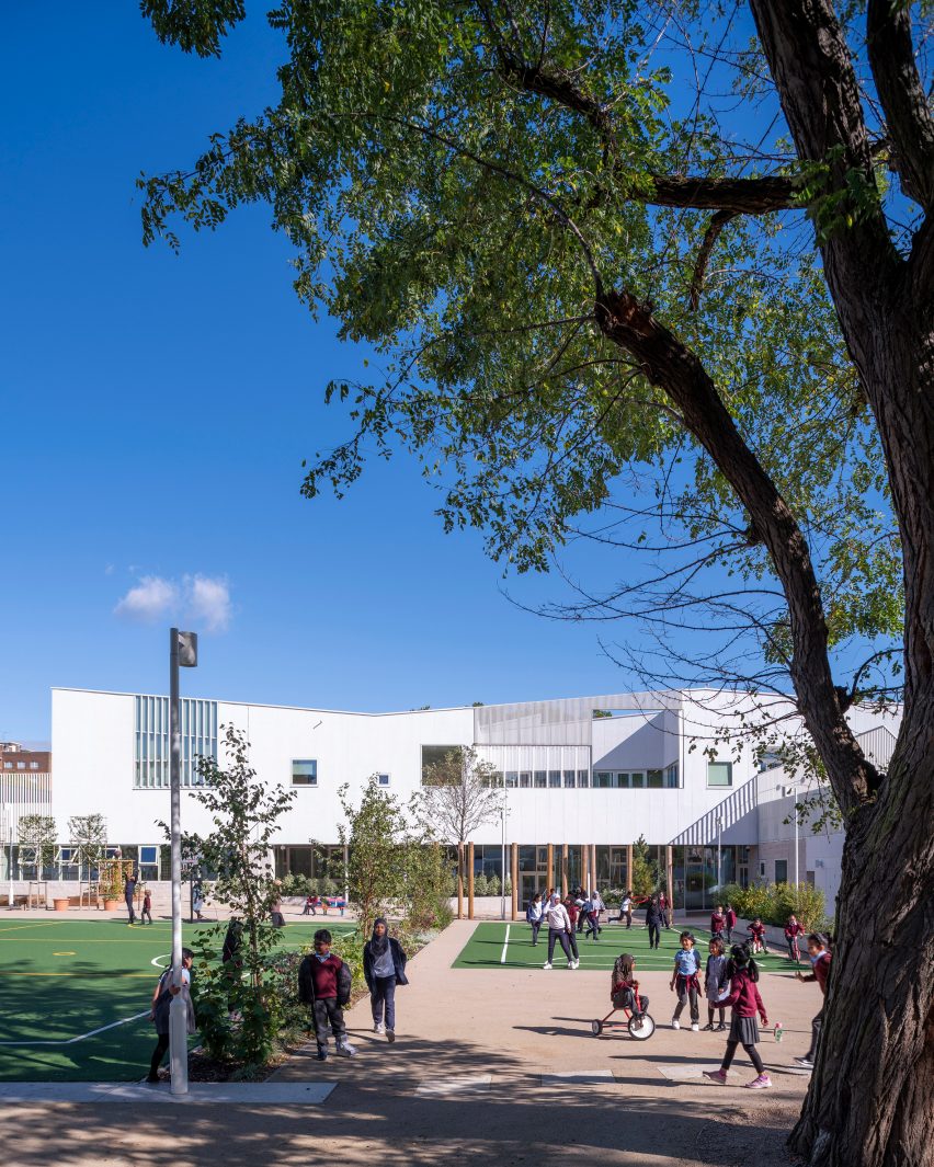 Hayhurst & Co designs London school with a "landscape sensibility"